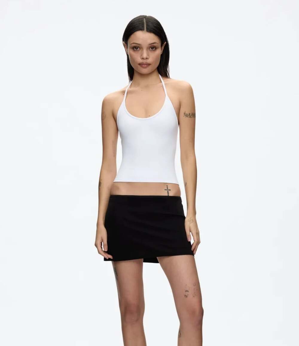 Tankair Collect $$ Mini Skirt in Black Size Medium
